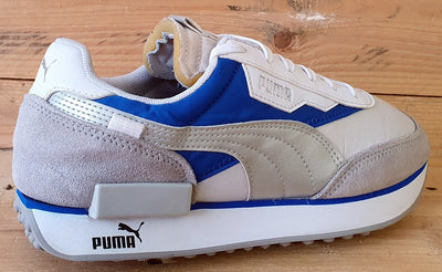 Puma Future Rider Textile Trainers UK5.5/US6.5/EU38.5 368739-02 Grey/White/Blue