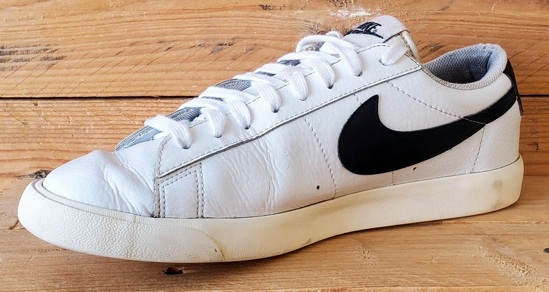 Nike Blazer Low Leather Trainers UK8/US9/EU42.5 CT6377-101 White/Black