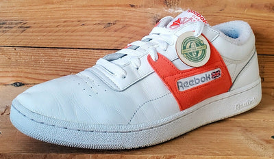 Reebok Club C 85 Low Leather Trainers UK9/US10/EU43 CN5625 White/Orange