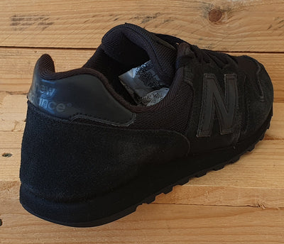 New Balance 373 Low Suede Trainers UK9/US9.5/EU43 M373CKK Triple Black