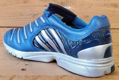 Adidas Climacool Low Leather Trainers UK7.5/US8/EU41.5 553686 Blue/Silver