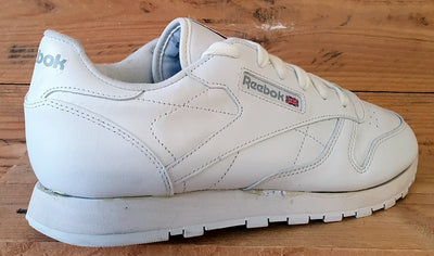 Reebok Classic Low Leather Trainers UK9/US11.5/EU43 059503 White/Grey/Red