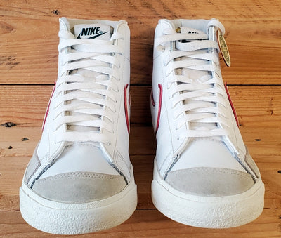 Nike Blazer 77 Just Do It Mid Leather Trainers UK6/US7/EU40 DQ0796-100 White