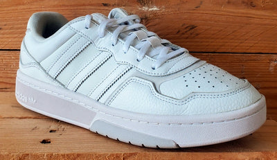 Adidas Courtic Low Leather Trainers UK8/US8.5/EU42 GY3589 Triple White