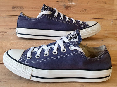 Converse Chuck Taylor All Star Low Trainers UK6/US8/EU39 M9697 Navy/White