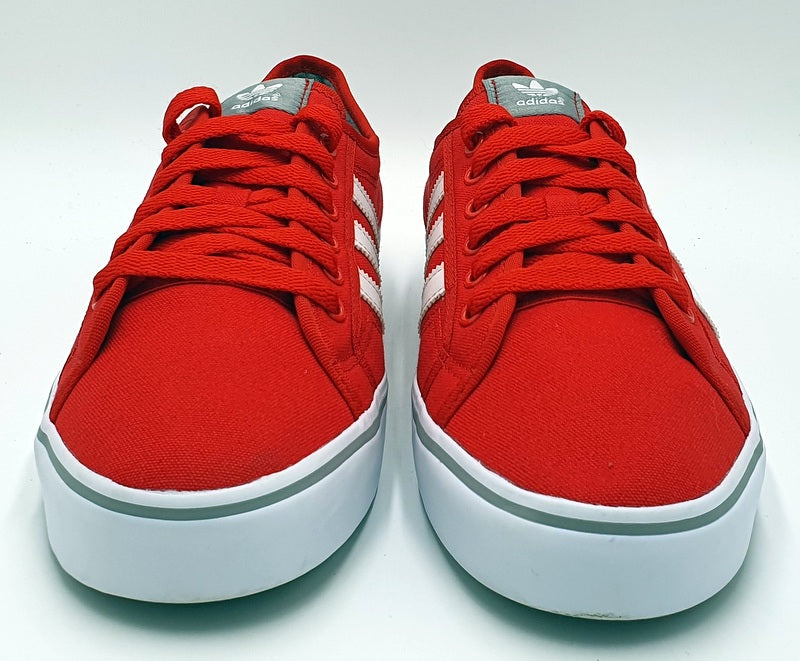 Adidas Nizza Originals Low Canvas Trainers B35347 Red/White UK11/US11.5/EU46