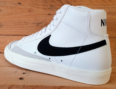 Nike Blazer 77 Mid Leather Trainers UK5.5/US6/EU38.5 BQ6806-100 White/Black