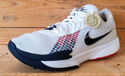 Nike Air Zoom G.T Low Textile Trainers UK8.5/US9.5/EU43 FB2599-104 White/Navy