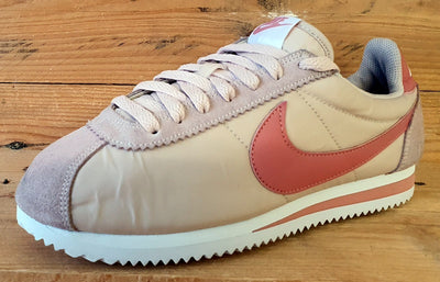 Nike Classic Cortez Low Trainers UK6/US8.5/EU40 749864-603 Coral Stardust