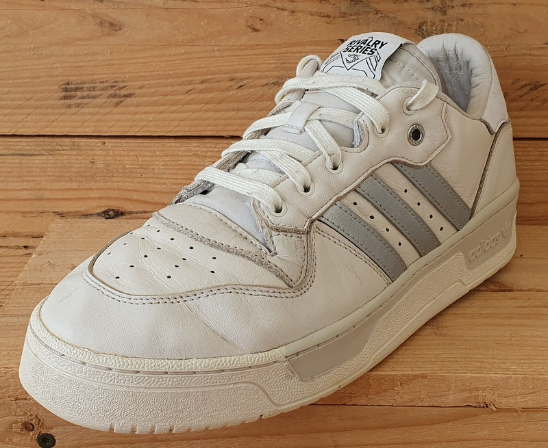 Adidas Rivalry Consortium Low Leather Trainers UK10/US10.5/EU44.5 IF0603 Chalk