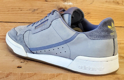 Adidas Continental 80 Low leather Trainers UK6.5/US8/EU40 EH2623 Grey/White