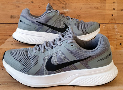 Nike Run Swift 2 Low Textile Trainers UK9/US10/EU44 CU3517-014 Grey/Black