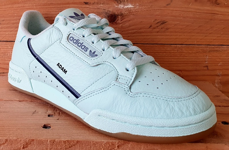 Adidas Continental 80 Low Leather Trainers UK6.5/US7/EU40 BD7641 Ice Mint