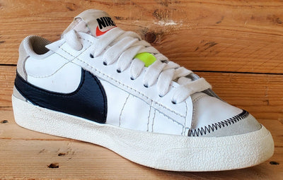 Nike Blazer 77 Jumbo Low Leather Trainers UK7.5/US8.5/E42 DN2158-101 White/Black