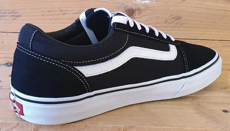 Vans Off The Wall Low Canvas/Suede Trainers UK9.5/US10.5/EU44 751505 Black/White