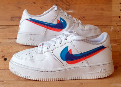 Nike Air Force 1 LV8 3D Glasses Low Trainers UK4.5/US5Y/EU37.5 BV2551-100 White