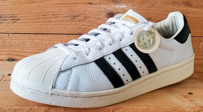 Adidas Superstar Boost Low Leather Trainers UK10/US10.5/E44.5 BB0188 White/Black