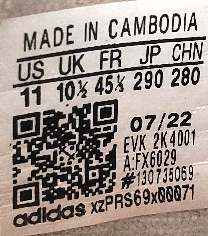 Adidas Ozweego Low Textile Trainers UK10.5/US11/EU45 FX6029 Triple Grey