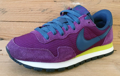 Nike Air Pegasus 83 Textile/Suede Trainers UK5/US7.5/EU38.5 407477-501 Purple