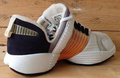 Nike Air Low Textile Vintage Trainers UK5.5/US8/E39 174216 111 White/Blue/Orange