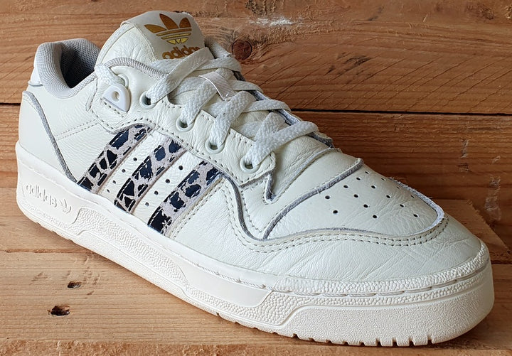 Adidas Rivalry Low Leather Trainers UK6/US7.5/EU39 FY9203 Animal Print  Stripes – VintageTrainers