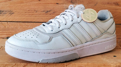 Adidas Courtic Low Leather Trainers UK8/US8.5/EU42 GY3589 Triple White