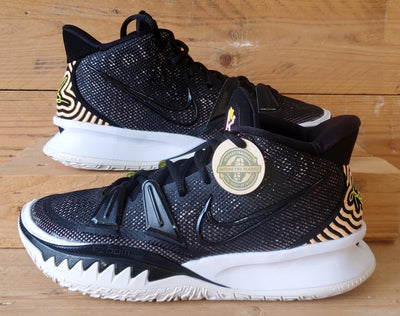 Nike Kyrie 7 Ripple Effect Mid Textile Trainers UK5/US5.5/EU38 CQ9326-005 Black