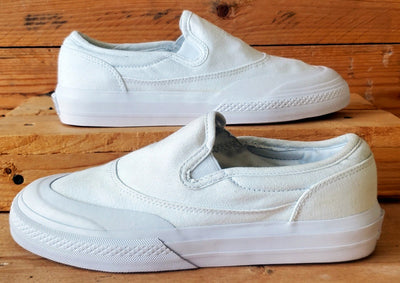Adidas Nizza Slip Low Canvas Trainers UK5.5/US6/EU38.5 S23725 Triple White