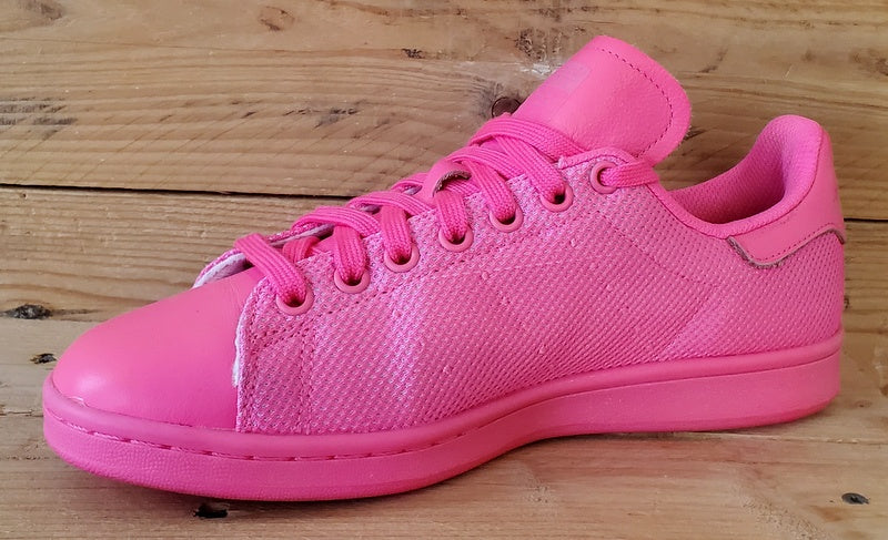 Adidas Stan Smith Low Textile/Leather Trainers UK6.5/US7/EU40 BB4997 Solar Pink