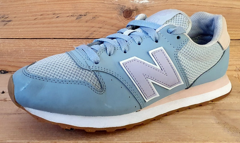 New Balance 500 Low Textile/Suede Trainers UK7/US9/EU40.5 GW500BA1 Blue