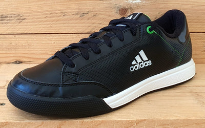 Adidas Oracle Logo IV Leather Trainers UK8/US8.5/EU42 U43827 Black/White/Green