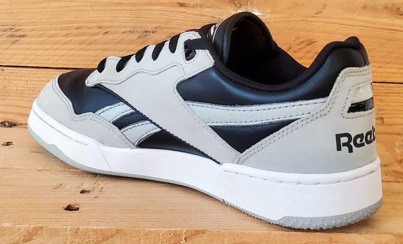Reebok BB4000 II Low Suede Trainers UK7/US8/EU40.5 IG5287 Grey/Black/White