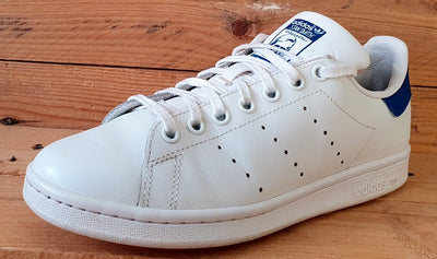 Adidas Stan Smith Low Leather Trainers UK5.5/US6/EU38.5 S74778 White/Blue