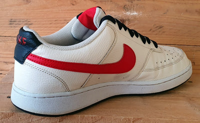 Nike Court Vision Next Nature Low Trainers UK10/US11/EU45 DH2987-102 White/Red