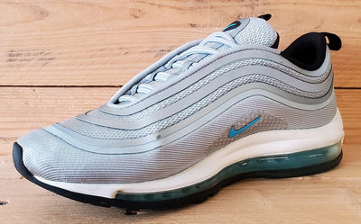 Nike Air Max 97 Ultra Low Trainers UK6/US8.5/EU40 917704-001 Silver/Marine Blue