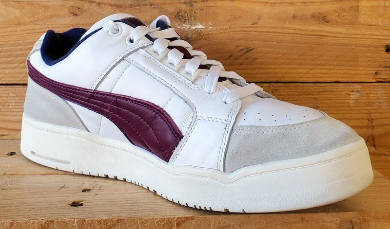 Puma Slipstream Low Leather Trainers UK10.5/US11.5/EU45 384692-10 White/Team Red