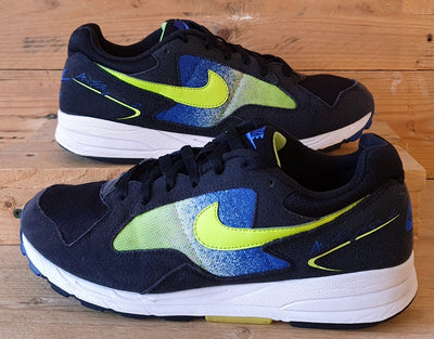 Nike Air Skylon 2 Low Suede Trainers UK7/US8/EU41 AO1551-002 Black Volt Racer