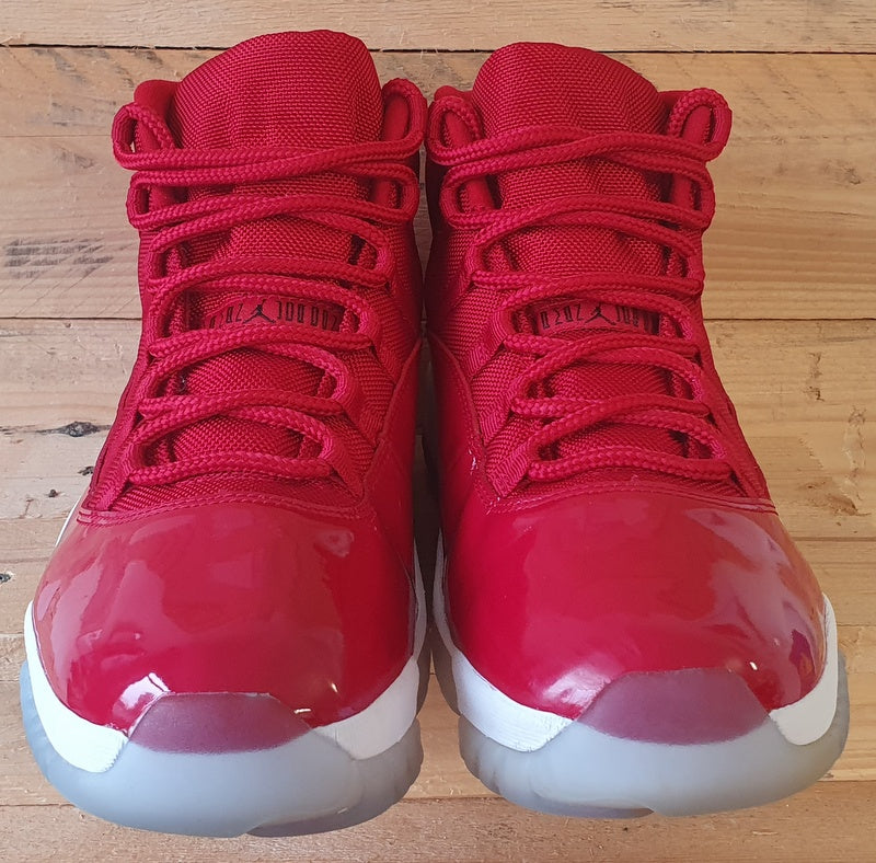 Nike Jordan 11 Retro Win Like 96 Trainers UK12/US13/EU47.5 378037-623 Red/White