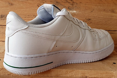 Nike Air Force 1 Rose Low Leather Trainers UK10/US11/EU45 CU6312-100 White