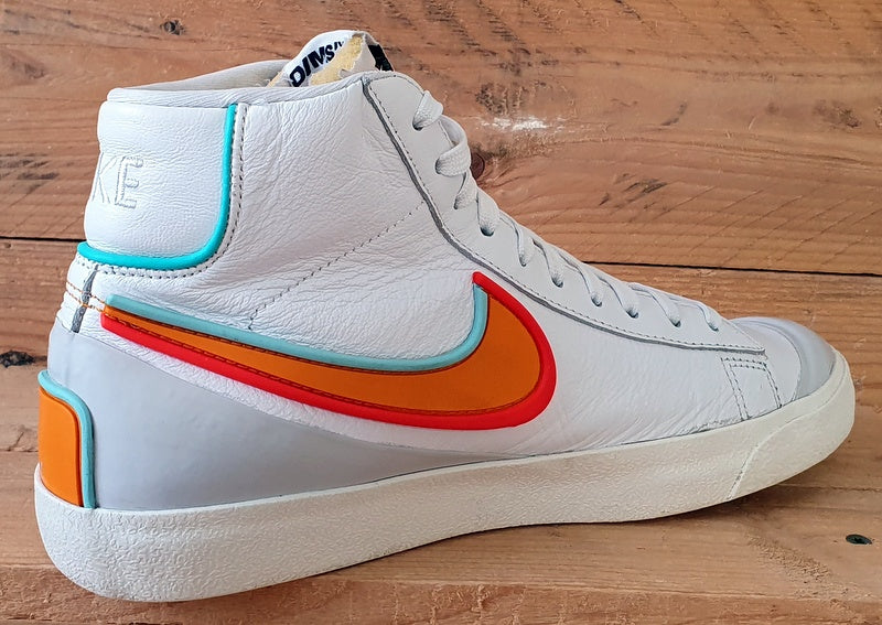 Nike Blazer Infinite Leather Trainers UK7.5/US8.5/EU42 DA7233-100 White Kumquat