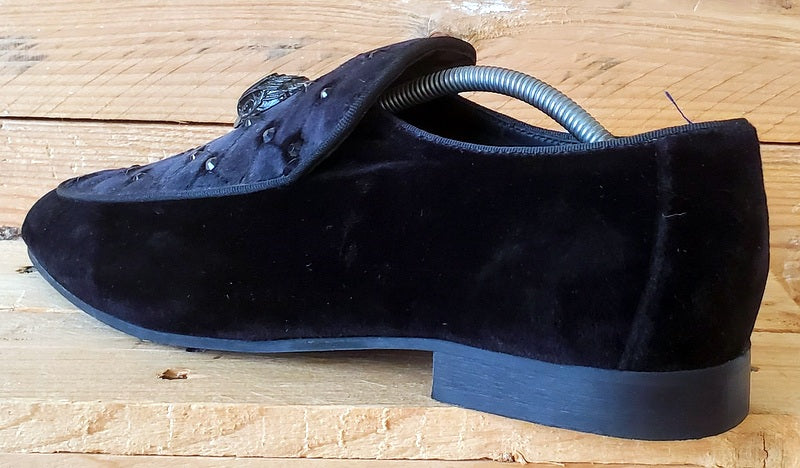 Kurt Geiger London Low Suede Shoes UK9/US9.5/EU44 5695 / 0122 Black