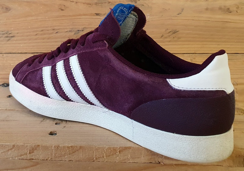 Adidas Basket Profi Low Suede Trainers UK10/US10.5/EU44.5 G95485 Purple/White