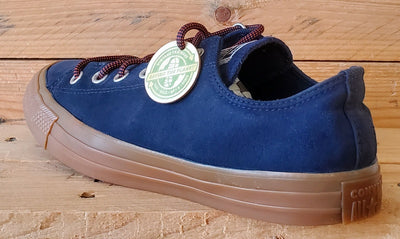 Converse All Star Low Canvas Trainers UK8/US8/EU41.5 166452C Navy/Gum
