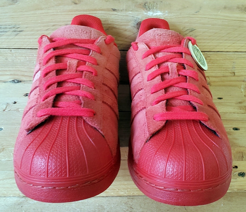 Adidas Superstar RT Low Suede Trainers UK10/US10.5/EU44.5 S79475 Triple Red