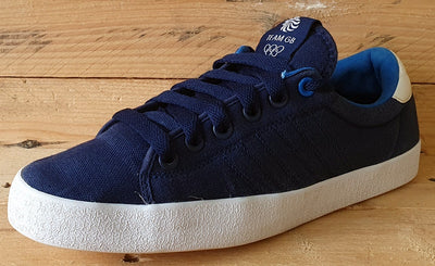 Adidas Team GB Low Canvas Trainers UK8/US8.5/EU42 V22042 Navy/Blue/White/Red