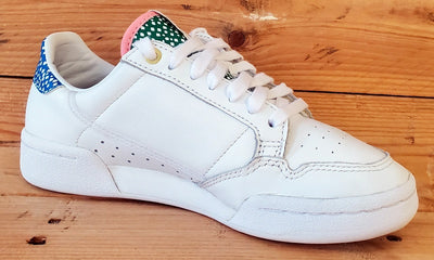 Adidas Continental 80 Low Leather Trainers UK4/US5.5/EU36.5 FW2534 White