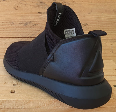 Adidas Tubular Defiant Mid Primeknit Trainers UK4.5/EU6/EU37 BA8633 Triple Black