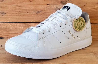 Adidas Stan Smith Low Leather Trainers UK5.5/US6/EU38.5 EG0381 White/Gold