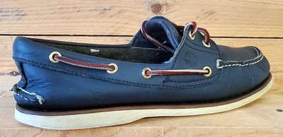 Timberland Classic Leather Boat Shoes UK9/US9.5/EU43.5 74036 Navy