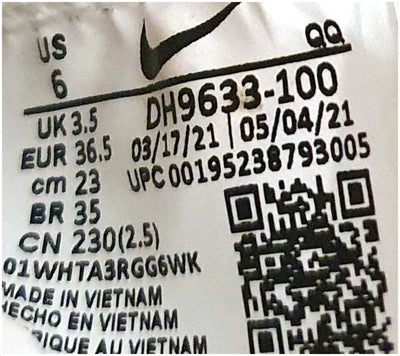 Nike Blazer Mid 77 SE Leather Trainers UK3.5/US6/EU36.5 DH9633-100 Lemon Leopard